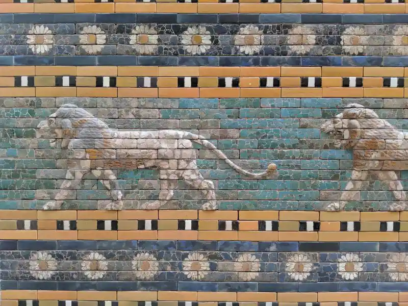 Processional Way at the Ishtar gate, Pergamon Museum, Museum Island, Berlin